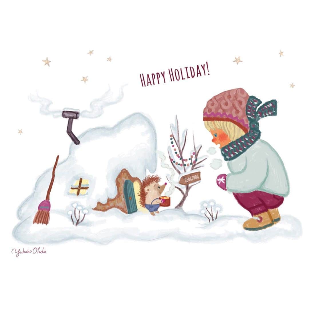 おおで ゆかこのインスタグラム：「大晦日のお裾分け。 よい年末年始をお過ごし下さい❄️  本年はどうもありがとうございました‥！沈みがちな日々が続きますが来年は更に邁進して少しでも楽しいご報告ができるようにマイペースに頑張りたいと思います☺️日々希望を持って、まずは自分の身の回りから楽しく‥ みなさま体調にはくれぐれも気をつけてお過ごし下さい💫」
