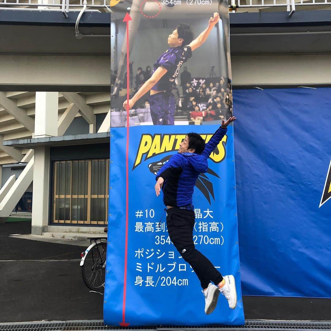 のインスタグラム：「#パナソニックパンサーズ　#バズスポ #団長安田　#安田大サーカス団長　  @eohikari_ch」