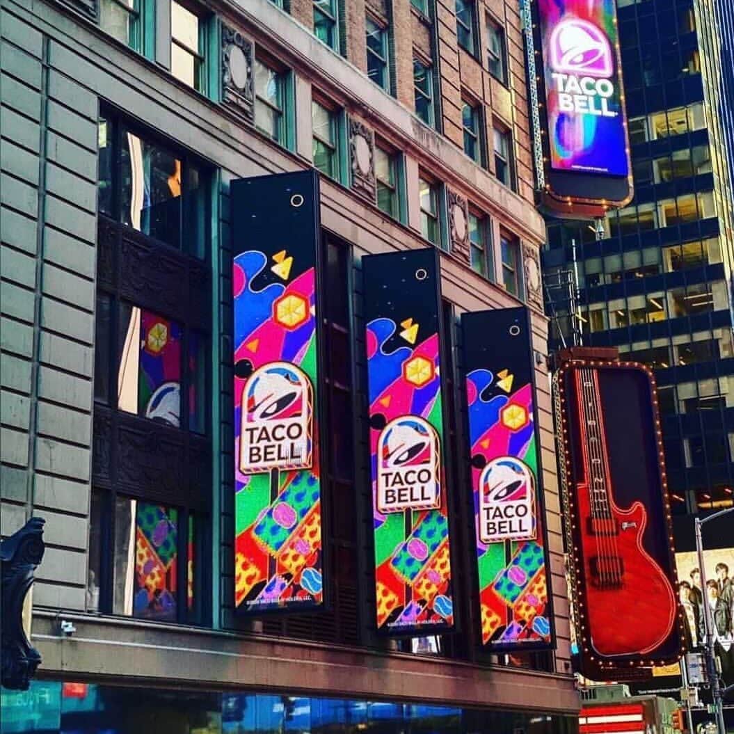 Taco Bellのインスタグラム：「Meet us at the corner. The corner:」