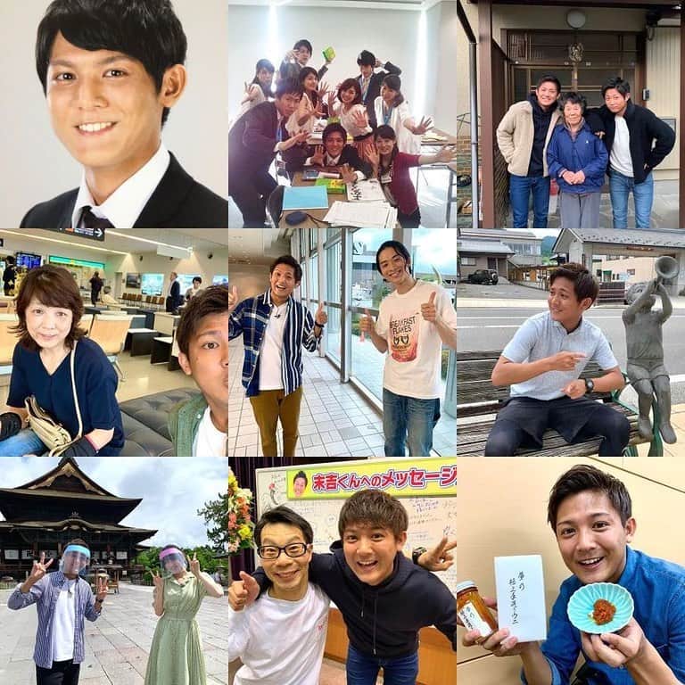松山航大さんのインスタグラム写真 - (松山航大Instagram)「★ 【2020→2021】 色々と考えさせられた1年。 来年はみんなが笑顔になれるよう心から願って。 おつかれさまでした。 来年もよろしくお願いします！ . #2020 #振り返り #ベストナイン #画像作れるみたいです #ゲスト #番組に #遊びに来てもらいました #来年も #ご期待ください😎 #長野放送 #アナウンサー #松山航大」12月31日 10時52分 - kodai_matsuyama