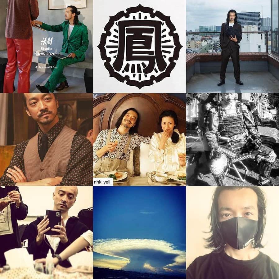 のインスタグラム：「#bestnine2020   2020年。 皆でもがき、自己や人生の意味にとことん向き合った一年。 今でしか起こり得ないクリエイティブな実りやスキルアップも個人的には沢山あった。 ご縁を頂いた皆様、心より感謝します。 もうしばらく戦いは続くだろう。 必ず乗り越えて晴れやかに再会しましょう！ 皆様の健康と穏やかな時間を願っています。  #金子ノブアキ #nobuakikaneko」
