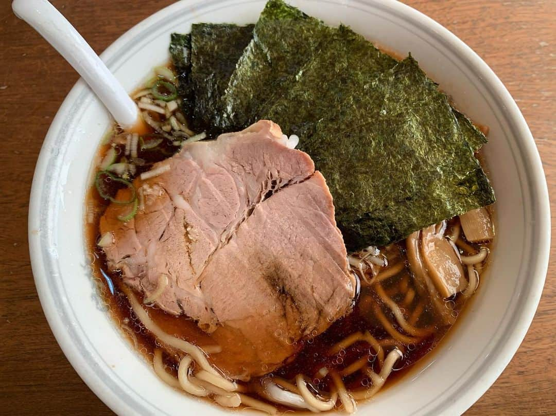 木曽大介のインスタグラム：「昨日ホワイト餃子を食べたんだけどラーメンも美味しかった！」