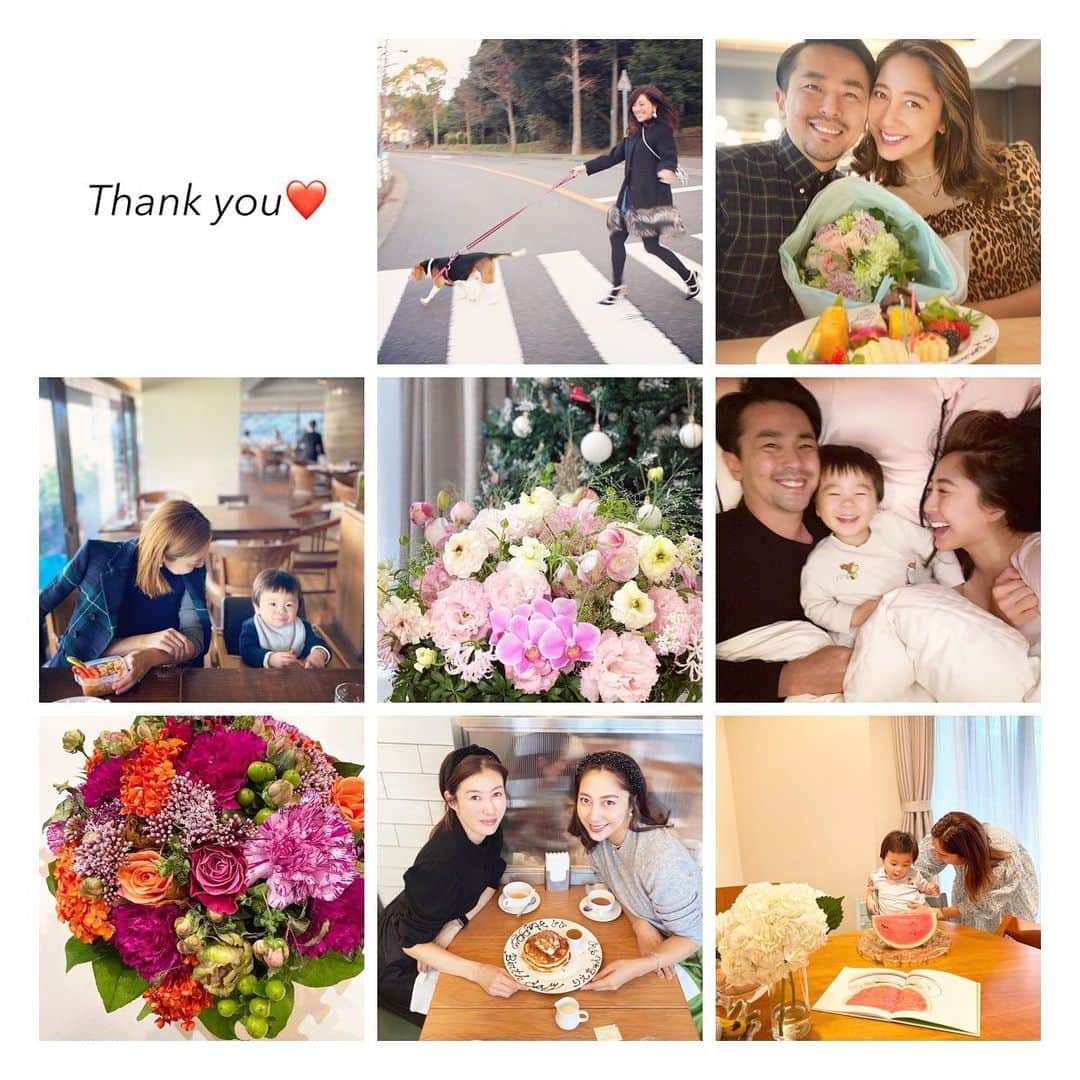 のインスタグラム：「2020🎁💯💝 私にとってこの一年は 家族の絆を深く感じた一年 とても不自由な世の中になりましたが 原点に戻り初心に戻れたような🌈 幸せとは何かを 再認識出来た年でもありました 子供達がすくすく成長し 両親が元気でいてくれる やり甲斐のあるお仕事があり 新たな夢も少しずつ…🥰  沢山のmessageや いいね👍をありがとうございました✨ 2020年も皆様に沢山の愛情や励ましを 頂いたと思います❤️  今日も子供達と太陽の下で 思い切り遊びたいと思います✨✨  良いお年をお迎えください🎍 #2020 #thankyou #感謝」