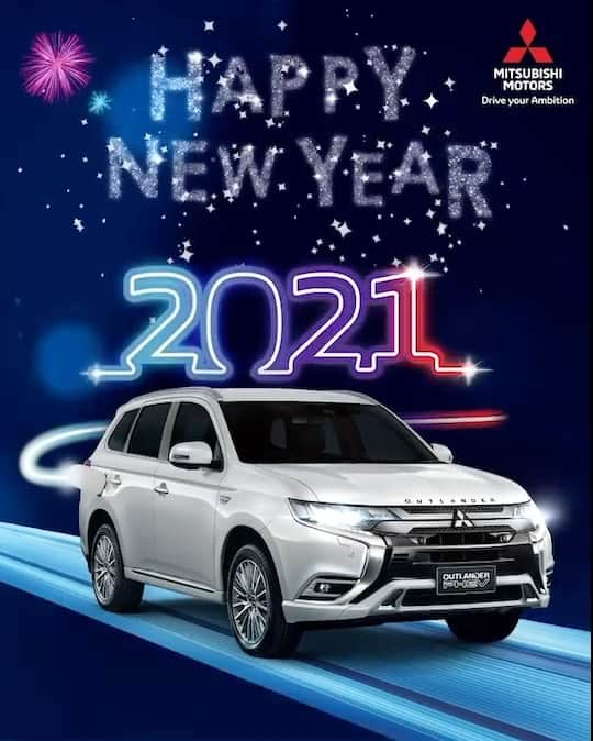 Mitsubishi Motors Thailandのインスタグラム：「Happy New Year 2021 ขอให้ปีนี้เป็นปีที่มีแต่ความสุข พร้อมลุยทุกอุปสรรค ก้าวข้ามไปสู่ความสำเร็จที่รอคุณอยู่ในปีหน้า   #MitsubishiMotorsThailand  #MitsubishiMotors」
