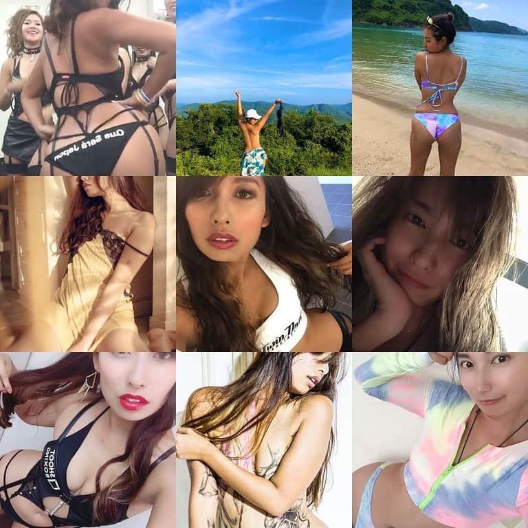 エマ中岡優姫のインスタグラム：「今年のBest 9も 服を着てない写真ばかり🤣 2021年もそんな写真を 撮れるように 身体絞んなきゃな👙w . 2020年 なんか大変な年だったけど わたしは大好きな サニ坊と過ごせる時間が たくさんできて よかったかな？❤️ 外で飲むことも 少なくなったし 規則正しい生活もできたし🤣w 2021年はどんな年になるかな？ なんにしても サニ坊が元気で笑顔で 過ごしてくれる年になれば エママはそれで 幸せです❤️ 来年もよろしくね！ 良いお年を✨」