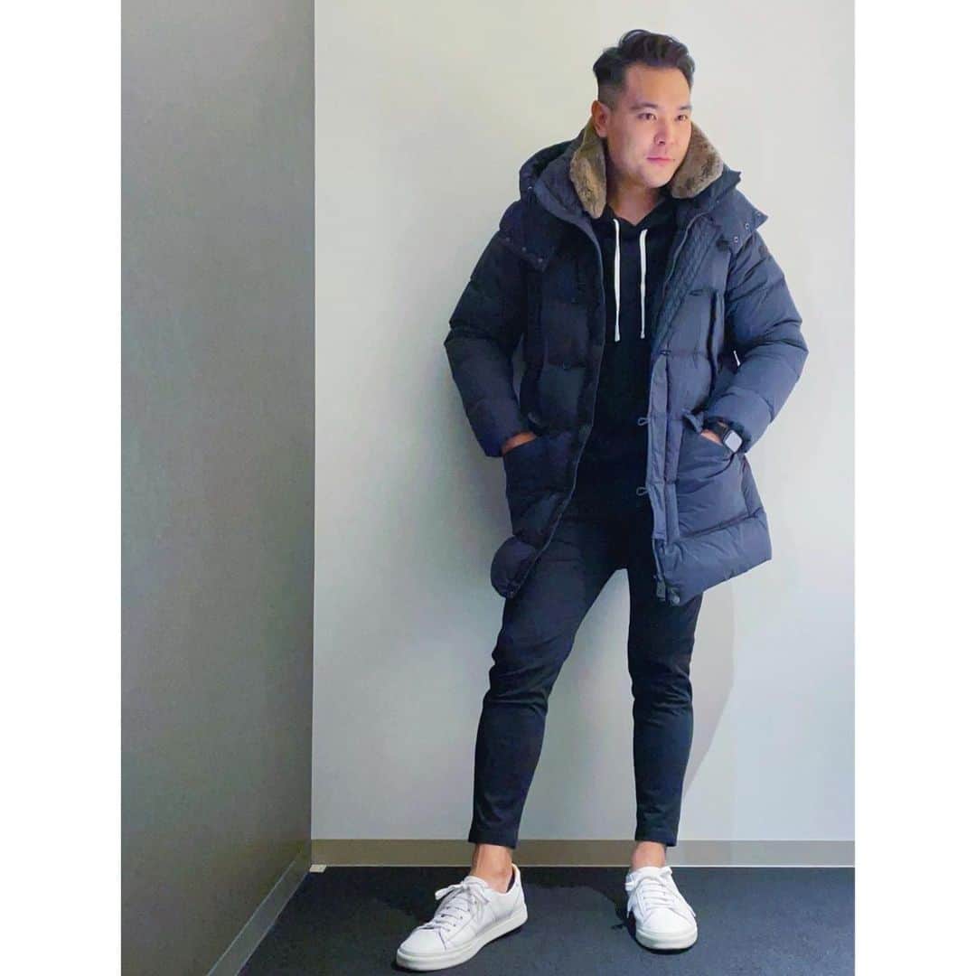 Takama Shibataのインスタグラム：「#peuterey  #allsaints  #UNIQLO #ユニクロ #duffer  #markjacobs  #applewatch   今年最後の#ootd #outfit #fashion #ファッション #コーデ #服 #simple #シンプル #style #スタイル #2020 #来年もよろしくお願いします  #よいお年を  #今年は太った #来年は痩せる #ダイエットは来年から」
