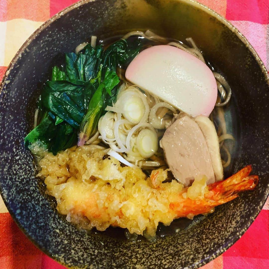 宙也さんのインスタグラム写真 - (宙也Instagram)「年越し蕎麦。」12月31日 23時44分 - chuya_aquarius