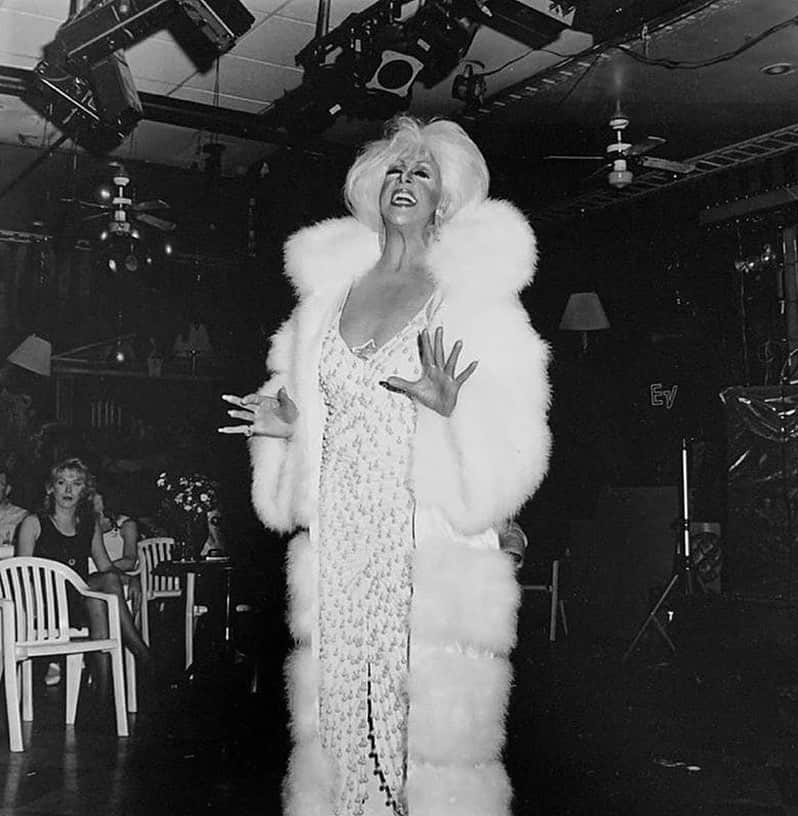 Marc Jacobsのインスタグラム：「Happy New Years Eve  ✨  Dorian Corey’s Last Performance photographed by Brian Lantelme, 1993. Via The Candy Book of Transversal Creativity: The Best of Candy Magazine, Allegedly.  Available now at BOOKMARC NEW YORK, 400 Bleecker Street, New York City.」
