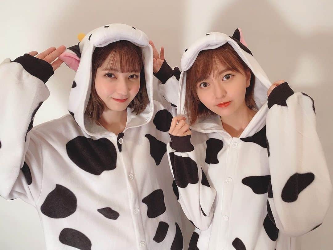 松岡菜摘のインスタグラム：「. . あけまして おめでとうございます！ . 2021年も 楽しい一年になりますように🐄 . #newyear #新年 #2021」