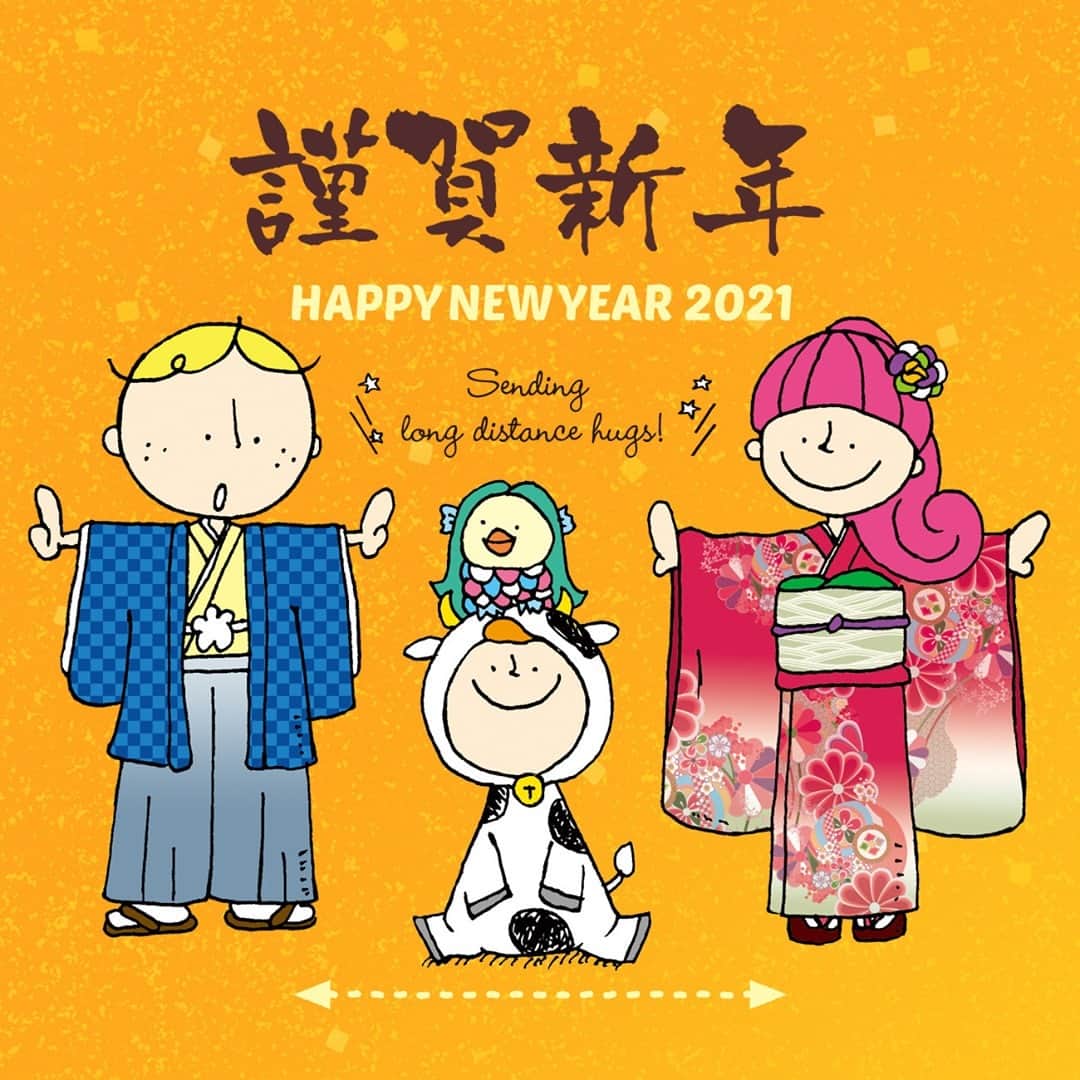 のインスタグラム：「あけましておめでとうございます🎍 去年もいっぱい応援してくれておおきに！  そしてみんなのために頑張ってくれている方々、ほんまおおきにです！ 2020年は会うのが難しい状況だったけど、また大阪に来てくれる日を楽しみにしてるで🎶 一日も早く落ち着いた生活を取り戻せますように😌 皆さまのご健康とご多幸を心より願っています！ 2021年はもっともっと頑張るわ☆今年もよろしくやで〜  HAPPY NEW YEAR🎍   Thank you for supporting me a lot last year!  To all the people who are doing their best for everyone, we share a really thank you!  It was difficult to meet in 2020, but I'm looking forward to the day when you can come to Osaka again 🎶  I hope you can regain a calm life as soon as possible 😌 We wish you good health and happiness!  I'll do my best in 2021 ☆ when it will be nice to meet you again in the New Year ~  ————————————————————— #maido #withOsakaBob #OSAKA #osakatrip #japan #nihon #OsakaJapan #大坂 #오사카 #大阪 #Оsака #Осака #โอซาก้า #謹賀新年 #happynewyear #newyeargreeting」