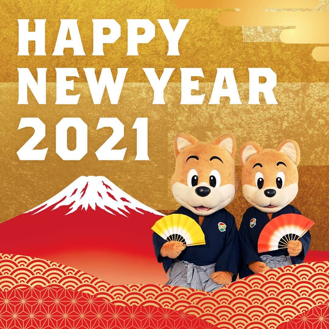 ジェフユナイテッド市原・千葉のインスタグラム：「🎍新年、おめでとうございます。謹んで新春をお祝い申し上げます🎍  2020年は新型コロナウイルス感染拡大に伴い、明治安田生命J2リーグの一時中断や、入場・応援の制限など未曾有な一年となりましたが、ファン・サポーターの皆さま、地域やスポンサーの皆さまを始め沢山の方々のご協力により、無事にシーズンを終了することができました。この場を借りて御礼申し上げます。  2021シーズンも引き続き安全安心のスタジアム運営で、お一人でも多くのお客様にご来場いただけるように、クラブ一同、最善を尽くして参りますので、変わらぬご支援ご声援をよろしくお願い申し上げます。  ジェフユナイテッド市原・千葉  #jefunited #ジェフ千葉 #happynewyear2021 #謹賀新年 #jleague #jリーグ」