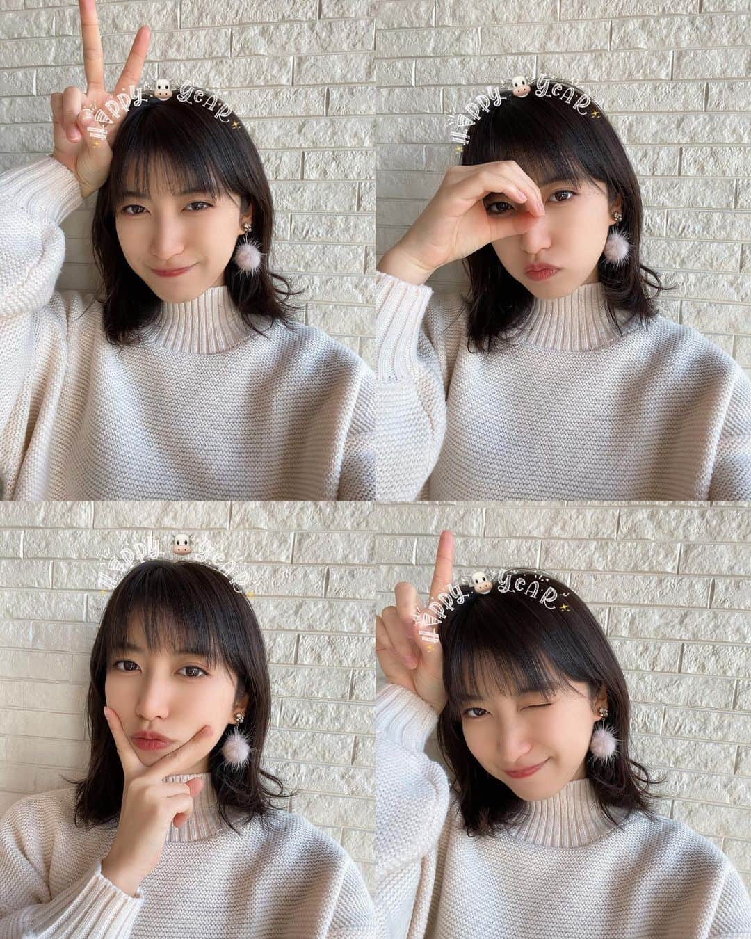 吉田華恋のインスタグラム：「ことよろ🐮❤️🎍  #2021」