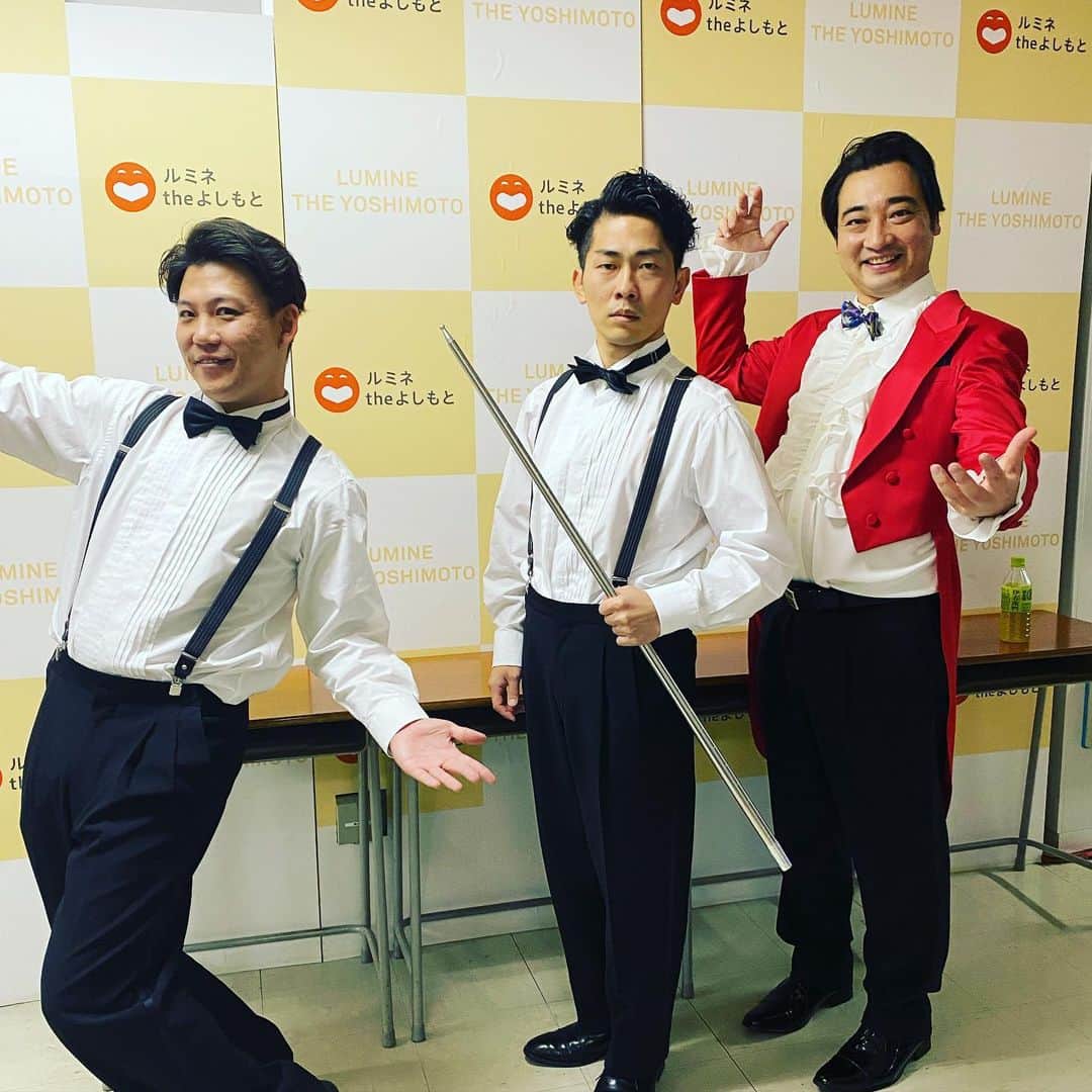 のインスタグラム：「2020年仕事納めは、東京よしもと総本山ルミネTHEよしもとでコント出番でした。皆さま今年一年も大変お世話になりました。それでは良いお年を。 #ジャングルポケット」