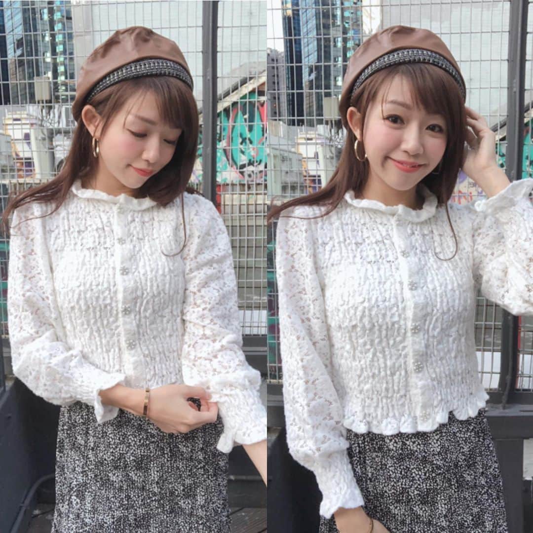Fleur Fleurのインスタグラム：「初春超美上衣登場🌟✨✨✨ 厚厚嘅質感 剪裁超好🥰🌸🌸🌸」