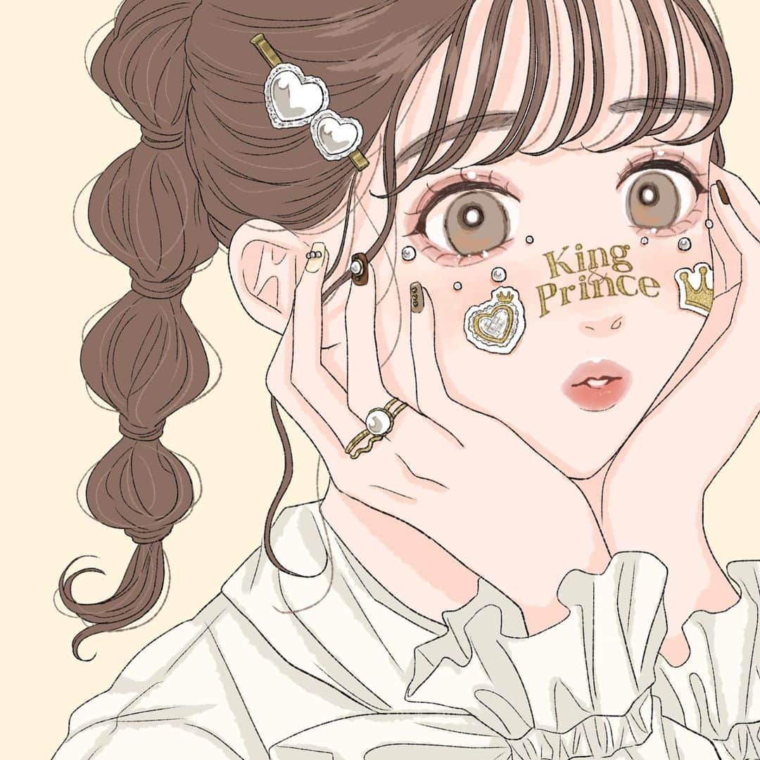Asukaさんのインスタグラム写真 Asukainstagram じゃにおたフェイスシール 今年ラストの投稿はキンプリ担ちゃん 他のじゃにおたイラストもまた描きたいな 来年もよろしくお願いします Instagood Instalike Instafashion L4like L4l