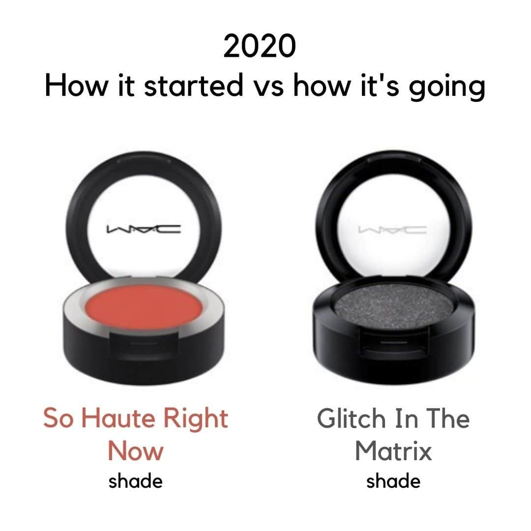 M·A·C Cosmetics UK & Irelandさんのインスタグラム写真 - (M·A·C Cosmetics UK & IrelandInstagram)「Enough said🙅 ⁠ Which M·A·C shade name sums up 2020 the best?👇⁠ ⁠ #MACCosmeticsUK #MACCosmetics #NewYearsEve #2020 #MACMakeup #MACEyeshadow #SoHauteRightNow #GlitchInTheMatrix ⁠」12月31日 19時01分 - maccosmeticsuk