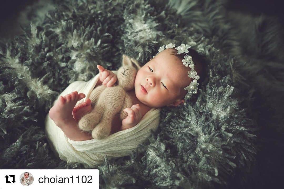 チョ・ヨンチョルのインスタグラム：「이안찡 인스타데뷔👶🏻🌟 . . イアンちゃんインスタデビュー🌟  #Repost @choian1102 with @get_repost ・・・ Welcome 🤗」