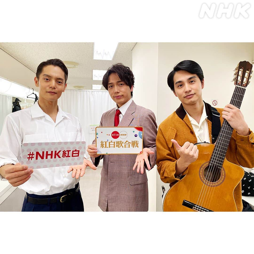 NHK紅白歌合戦さんのインスタグラム写真 - (NHK紅白歌合戦Instagram)「🔴第71回NHK紅白歌合戦⚪️ 連続テレビ小説「エール」スペシャル ご出演のみなさんです  #朝ドラエール #窪田正孝 #森山直太朗 #堀内敬子 #山崎育三郎 #中村蒼 #NHK紅白 #NHK紅白歌合戦 #紅白 #紅白歌合戦 #紅白歌合戦2020 #第71回NHK紅白歌合戦 #紅白リハ #みんなでエール #NHK」12月31日 21時28分 - nhk_kouhaku