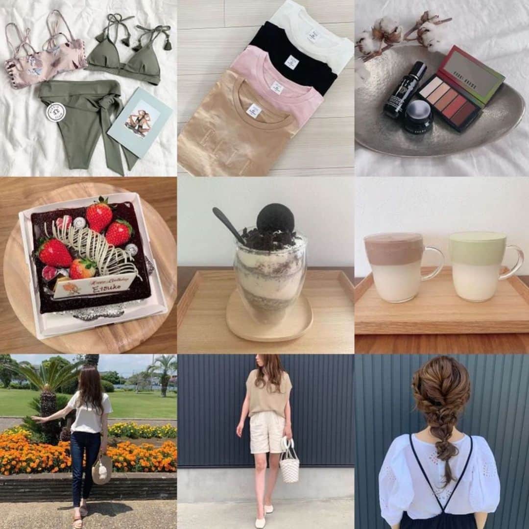ryuu79hinaのインスタグラム：「2020年も残り数時間だね。 ・ ・ 今年の最後のpostは#bestnine2020 ・ ・ 今年はコロナ禍で4月の自粛があったりとお洒落する事も少し少なくなっちゃったけど…。 お家カフェとかで少しでも自粛生活を楽しんだなぁ〜とpicを見ると思い出す…𖠚ᐝ ・ ・ インスタを初めてもぅ7年♡ 変わらずいいね＆コメントいつもありがとうございます🙏💕 昔に比べたら大分だいぶマイペースにはなっちゃってるけど…来年も変わらずによろしくお願いします🙇‍♀️ ・ ・ 皆様にとっても2021年が素敵な1年になりますように。 良いお年をお迎えください🎍✨ ・ ・ ━━━━━━━━━━━━━━━ #ベストナイン#ベストナイン2020#bestnine#大晦日#2020#thanks#2020bestnine#記録」