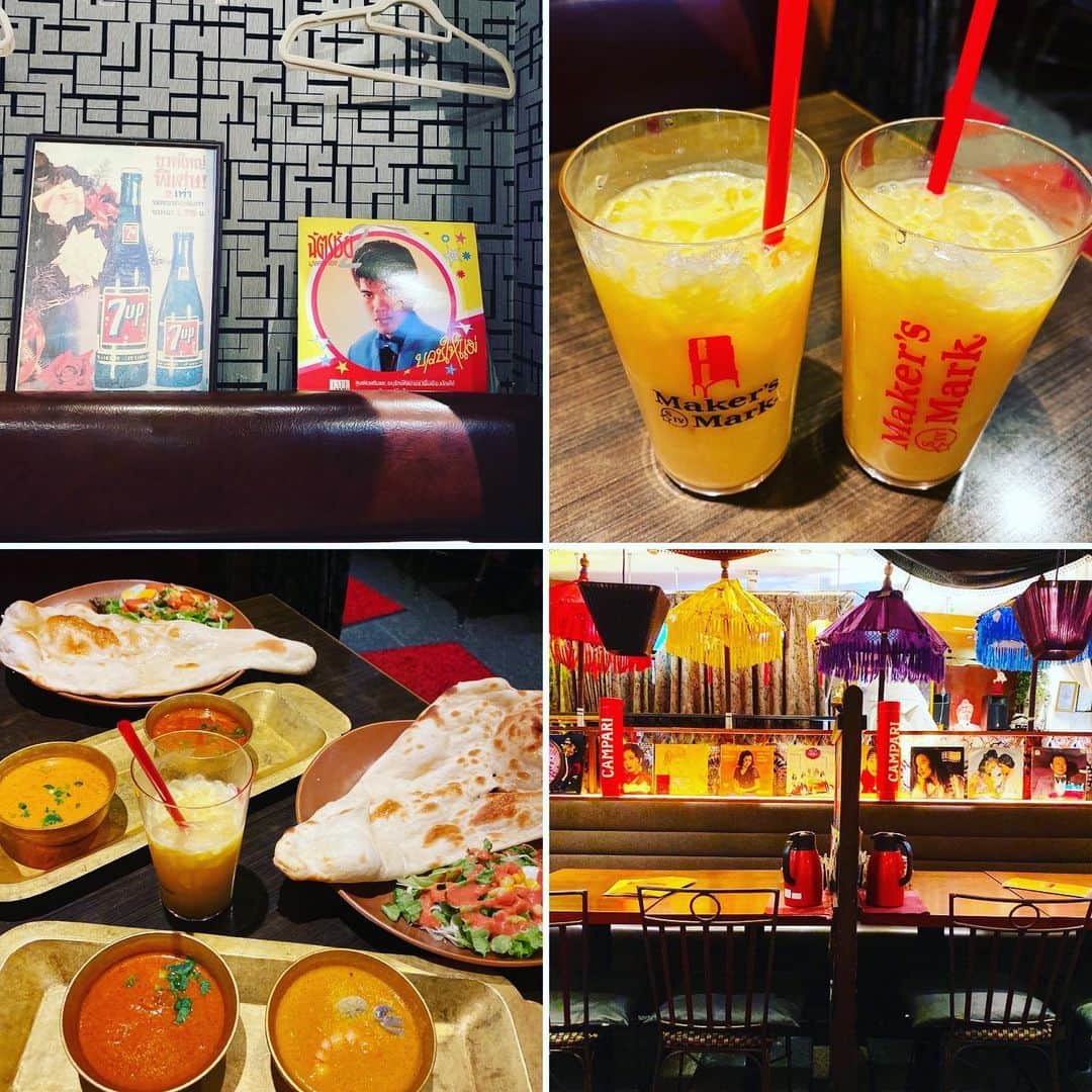 狩野茉莉さんのインスタグラム写真 - (狩野茉莉Instagram)「予定通り、お母さんとインドカレー食べに行けた😋美味しかった😋  #インドカレー #ナン」12月31日 21時36分 - marimari_kano