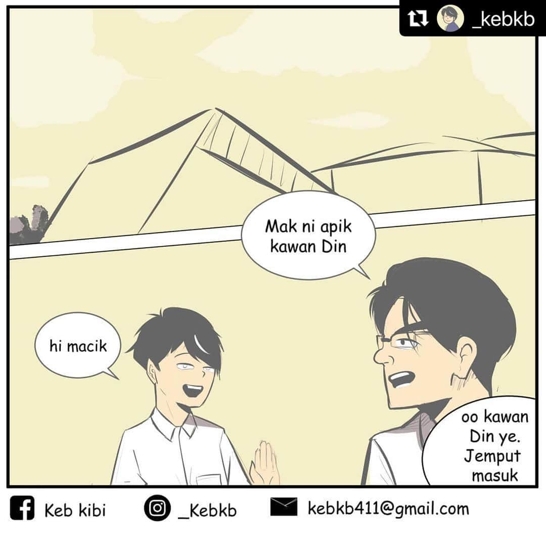 Koleksi Komik Malaysiaさんのインスタグラム写真 - (Koleksi Komik MalaysiaInstagram)「#Repost @_kebkb with @make_repost ・・・ Belum lagi masa mak din marah din . Kalau rasa suka dgn komik ni tolong follow acc ni sekali ye. Supaya saya lebih semangat nak upload komik pada masa akan dtg. Tq 😁  #komikmalaysia #komik #barustart #komikbudaksekolah #mak #din #apik」12月31日 21時40分 - tokkmungg_exclusive