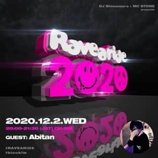 Block.fmのインスタグラム：「ラジオ｜DJ Shimamura &MC STONE の「RAVE-A-RIDE」⚡️⁠ 最新回はAbitanをゲストに迎えて2020年ハードコア総決算をお届け⚡️⁠ 次回、2021年1発目は2/3(水)20:00~🔥⁠ #RAVEARIDE #ravemusic ⁠ link in bio」