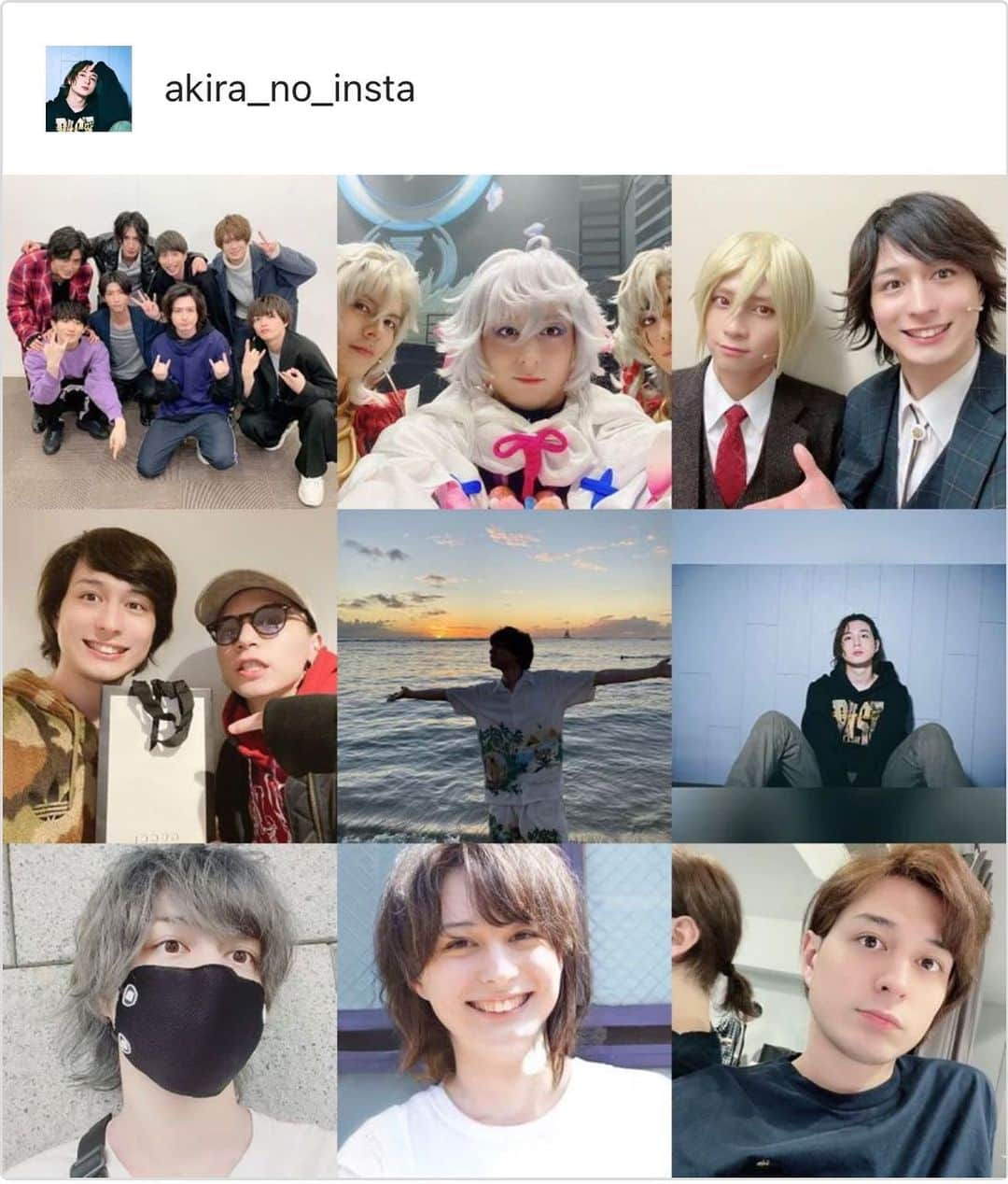 瑛さんのインスタグラム写真 - (瑛Instagram)「. 今年もたくさんの応援をありがとうございました！ 来年もよろしくお願いします！ . . . #あんステDR #FGOTHESTAGE #憂国のモリアーティ  #イケメンヴァンパイア #bestnine」12月31日 22時13分 - akira_no_insta