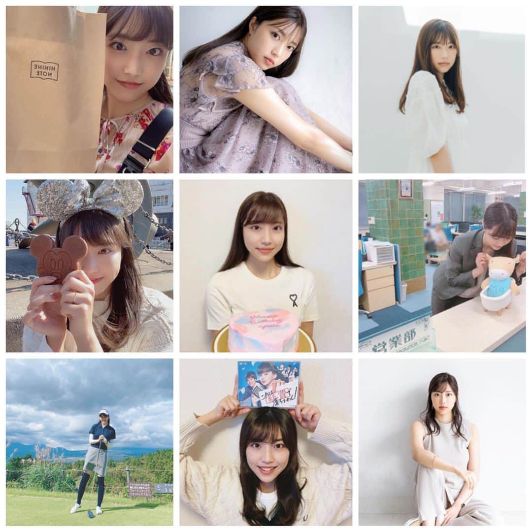 渥美友里恵のインスタグラム：「#top9of2020 🧚🏻‍♀️」