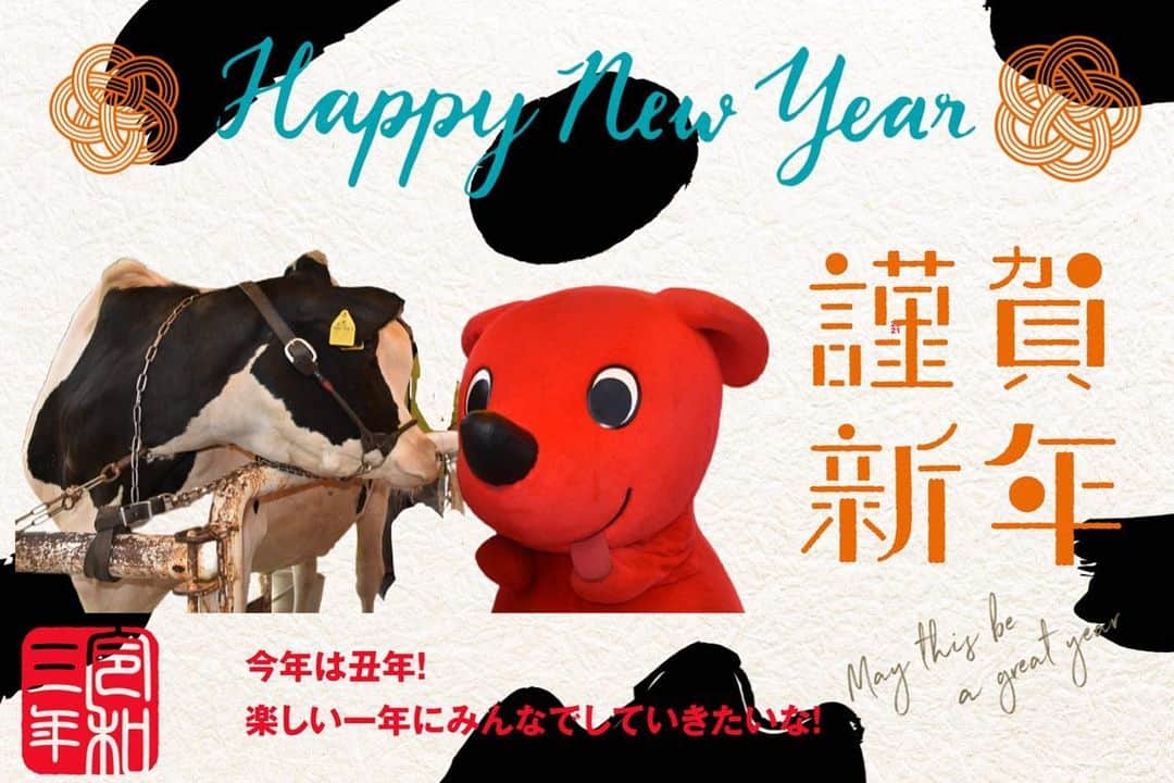 チーバくんさんのインスタグラム写真 - (チーバくんInstagram)「今年はみんなにとって よい一年になりますように♫ #あけましておめでとうございます  #A happy new year #2021#新春 #チーバくん#chibakun#千葉県#chiba#日本#japan」1月1日 9時04分 - chibakun0111