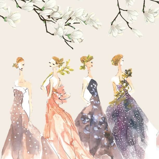 JUNOのインスタグラム：「Wishing you a joyous beginning to the New Year!﻿ ﻿ 穏やかで幸せに満ちた１年となります様に﻿ ﻿ あなたの大切な人たちと﻿ 愛に溢れた結婚式を迎えられる年となります様に﻿ ﻿ #inesdisanto﻿ #MARCHESA﻿ #antonioriva﻿ #naeemkhan﻿ #inmaculada﻿ #kennethpool﻿ #zacposen﻿ #juno﻿ #junowedding﻿ #wedding﻿ #weddingdress﻿ #viktorandrolf ﻿ #lenamedoyeff ﻿ #ジュノ﻿ #ウエディング﻿ #ウェディング﻿ #ウエディングドレス﻿ #ウェディングドレス﻿ #ドレス﻿ #プレ花嫁﻿ #2021秋婚﻿ #2021春婚﻿ #福岡花嫁﻿ #東京花嫁﻿ #九州花嫁﻿ #関東花嫁」