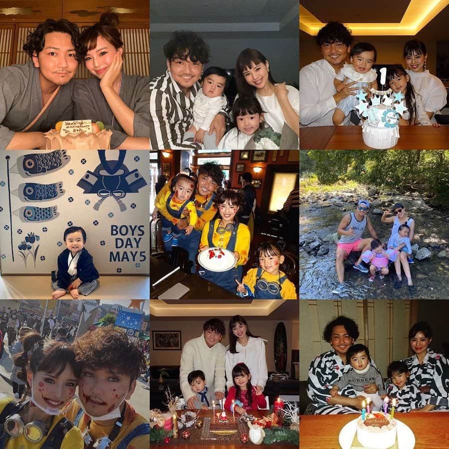 嵜本将光 のインスタグラム：「﻿ ﻿ ベストナイン2020﻿ ﻿ ﻿ ﻿ 全部家族写真😁  #ベストナイン2020」