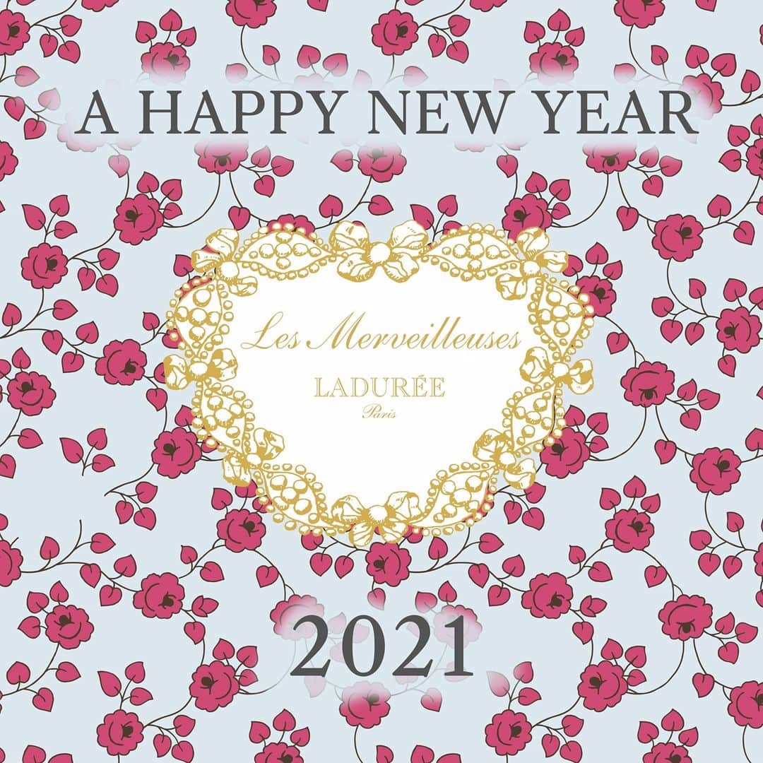 Les Merveilleuses LADURÉEのインスタグラム：「新年あけましておめでとうございます。⠀ 本年もどうぞよろしくお願いいたします。⠀ ⠀ #lesmerveilleusesladurée #laduree #lmladuree #ladureemakeup #レメルヴェイユーズラデュレ #メルヴェイユーズ #ラデュレ #ラデュレコスメ」