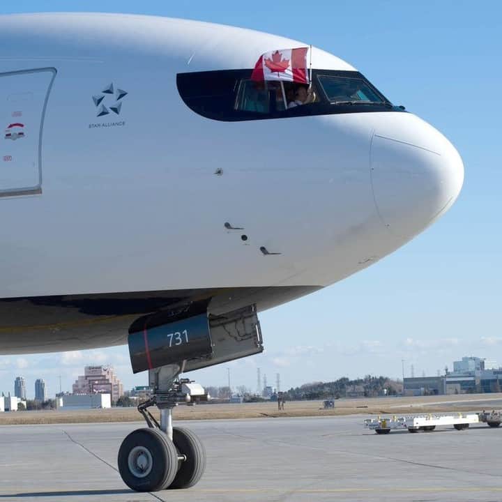 AIR CANADAのインスタグラム
