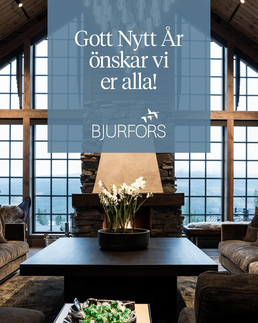 Bjurforsのインスタグラム：「Vi önskar er alla ett Gott Nytt År! 🎉✨」