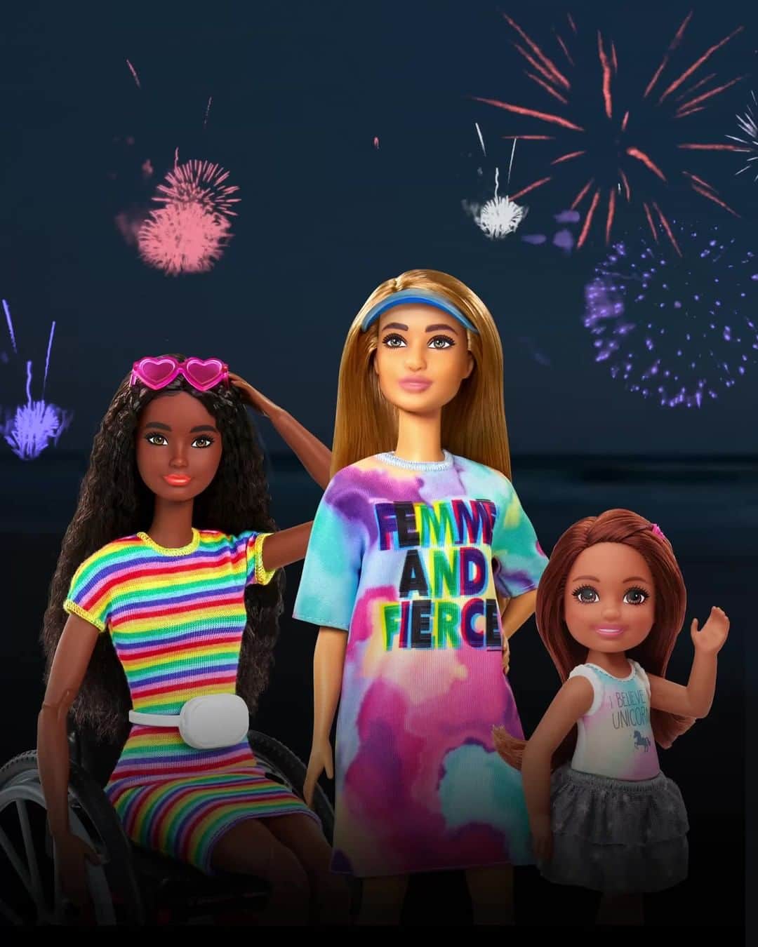 バービーのインスタグラム：「Hindsight is 2020 👋. #HappyNewYear! #Barbie」