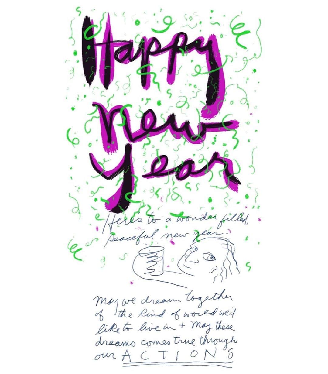 ジェフ・ブリッジスさんのインスタグラム写真 - (ジェフ・ブリッジスInstagram)「May we dream together of the kind of world we’d like to live in & make these dreams come true through our actions. Wishing everyone a Happy New Year! More @: jeffbridges.com/latest」1月1日 2時09分 - thejeffbridges