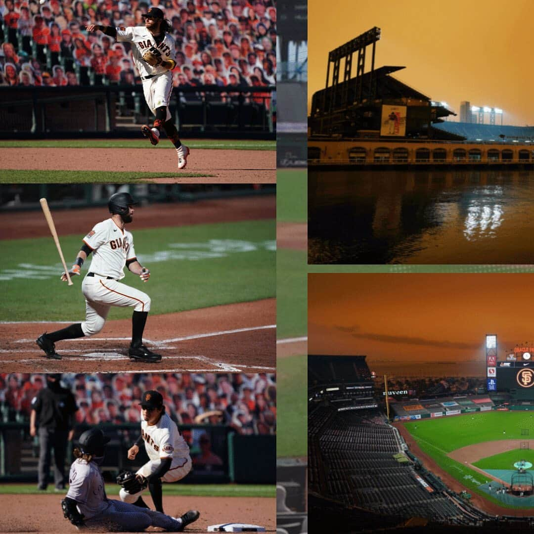 サンフランシスコ・ジャイアンツさんのインスタグラム写真 - (サンフランシスコ・ジャイアンツInstagram)「Looking back at 2020.  📸: #SFGiants photographers, @punkpoint @suzmitch」1月1日 2時28分 - sfgiants