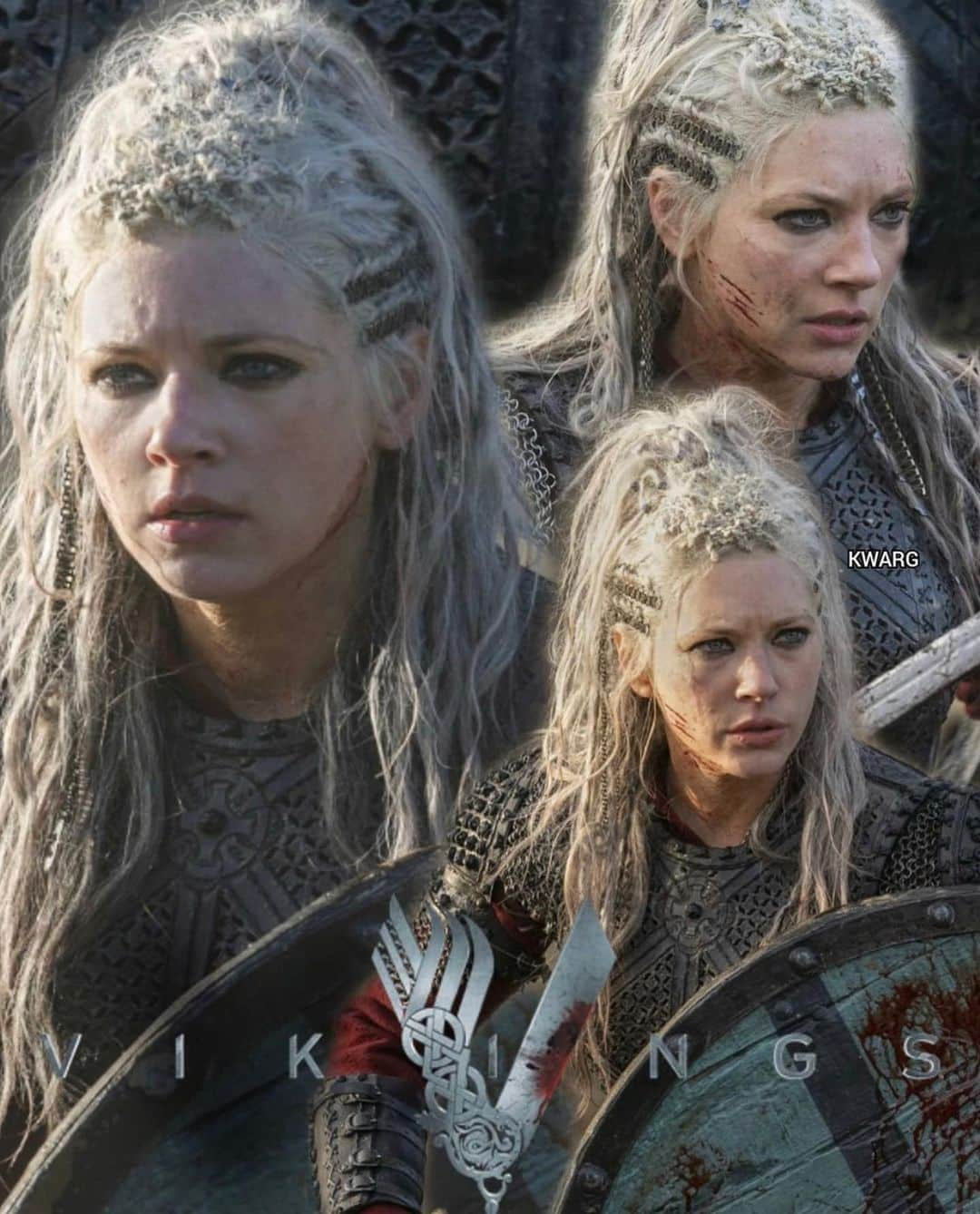 キャサリン・ウィニックさんのインスタグラム写真 - (キャサリン・ウィニックInstagram)「Vikings final season is out!  Its been such an incredible honor to play Lagertha for 6 amazing seasons.  Here’s a sneak peak of Lagertha’s journey throughout the seasons..」1月1日 2時36分 - katherynwinnick