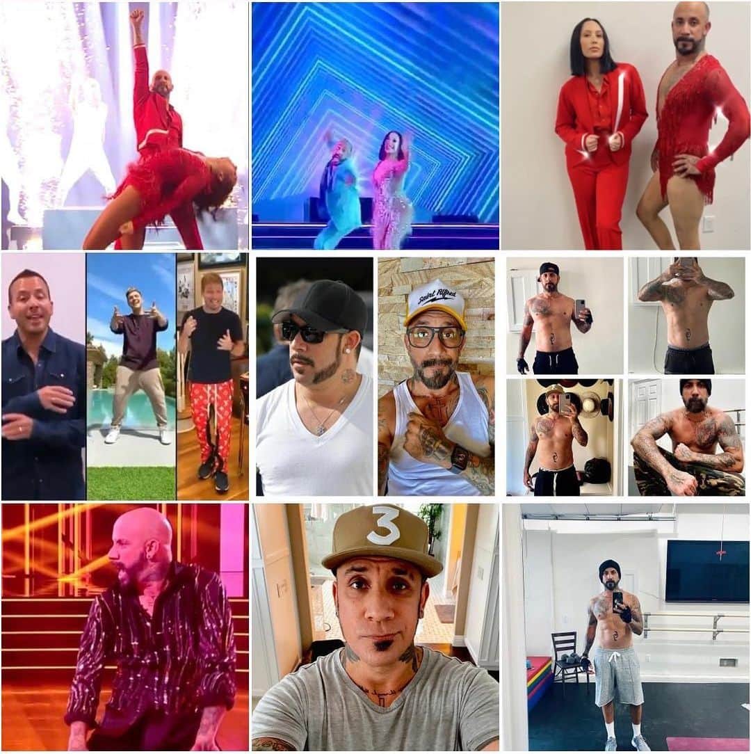 A.J.のインスタグラム：「When the #DNAWorldTour was cut short at the beginning of 2020, I didn’t know what was going to happen the rest of the year. There was so much uncertainty, but little did I know the blessings this year would bring. I competed on #DWTS, launched the Pretty Messed Up podcast with two of my closest friends Cheryl and Rene, celebrated one year sober and spent quality time with my family. I also got in the best mental and physical shape of my life. Although 2020 was nothing like I had imagined, I’m so grateful for everything I have. 2021, I’m ready for ya!」