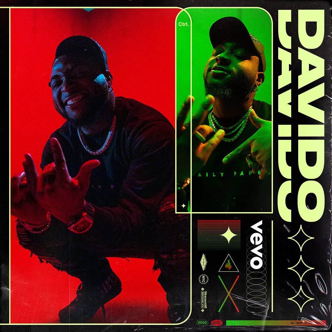 Vevoさんのインスタグラム写真 - (VevoInstagram)「@davido kicked off 2020 by bringing the Nigerian beats to #Ctrl 🇳🇬 We can't stop listening to these performances of "Intro" and "Green Light Riddim" or his new album 'A Better Time' 🔊 ⠀⠀⠀⠀⠀⠀⠀⠀⠀ ▶️[Link in bio] #Davido #Intro #GreenLightRiddim」1月1日 3時02分 - vevo