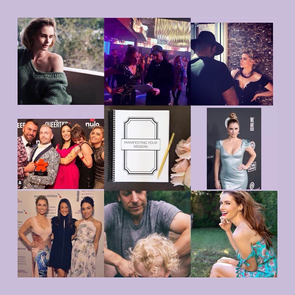 ブリアンナ・ブラウンのインスタグラム：「Happy New Years Eve!  2020 was filled with many unexpected moments but overall I’m grateful and hopeful for this new year.  #TopNine for 2020 There were photo shoots and red carpets and getting my groove back, there was performing on stage singing at @womenshistory with @jade.tailor and produced by badass @elana.ginsburg.  There was an insane road trip with my family to New Mexico, Colorado & Zion National Park and several wine country trips.  There was a changing of my hair...cause...why the f*ck not...the world was was fire, literally, why not my hair reflect that chaos?  There was a complete revamp of #ManifestingYourMission guidebook. TNH donated books and workshops to help those feel empowered during a crisis. From entertainment folks needing a boost to foster youth who need tools and support.  We held @thenewhollywoodofficial meetings virtually and it worked despite it all and it was inspiring to see folks crushing it even during lockdown.  My episode of @thelastogtbs aired where I got to be quirky and cute and silly on set and work alongside my sexy hubby.  We completed an amazing script and can’t wait to pick our producing partners in the beginning of 2021 with @laurenbachelis.  Plus @eastsiderstv won Queeries...oh and Emmys!  And during lockdown I crushed cooking and got quality time with family.  Overall it was a great year despite how complicated the world has been. Sending so much love to those struggling right now and who lost those close to them. I lost a friend and mentor and earth Angel  Danny Duran to Covid and pray that folks stay smart & safe while we continue to move through these storms.  Happy New Years Eve folks! ♥️🎉🙏🏽」