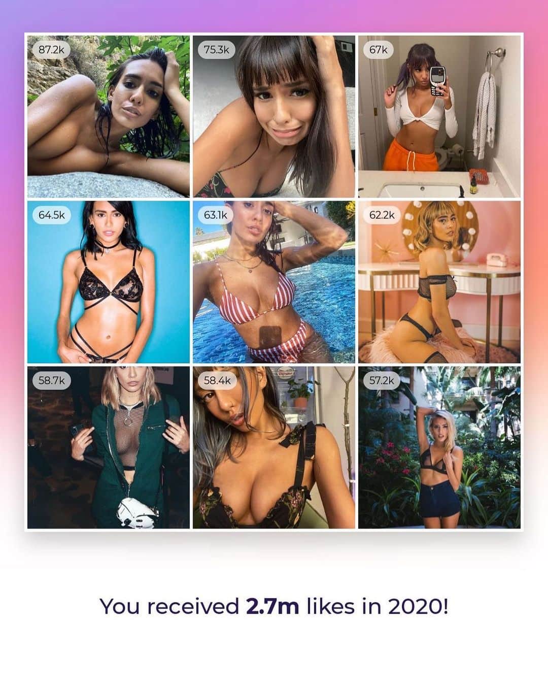 Janice Griffithのインスタグラム：「ur 2020 ig favs, not counting the ones that got deleted lol i will try to post more next year. maybe. xoxo be safe stay home」