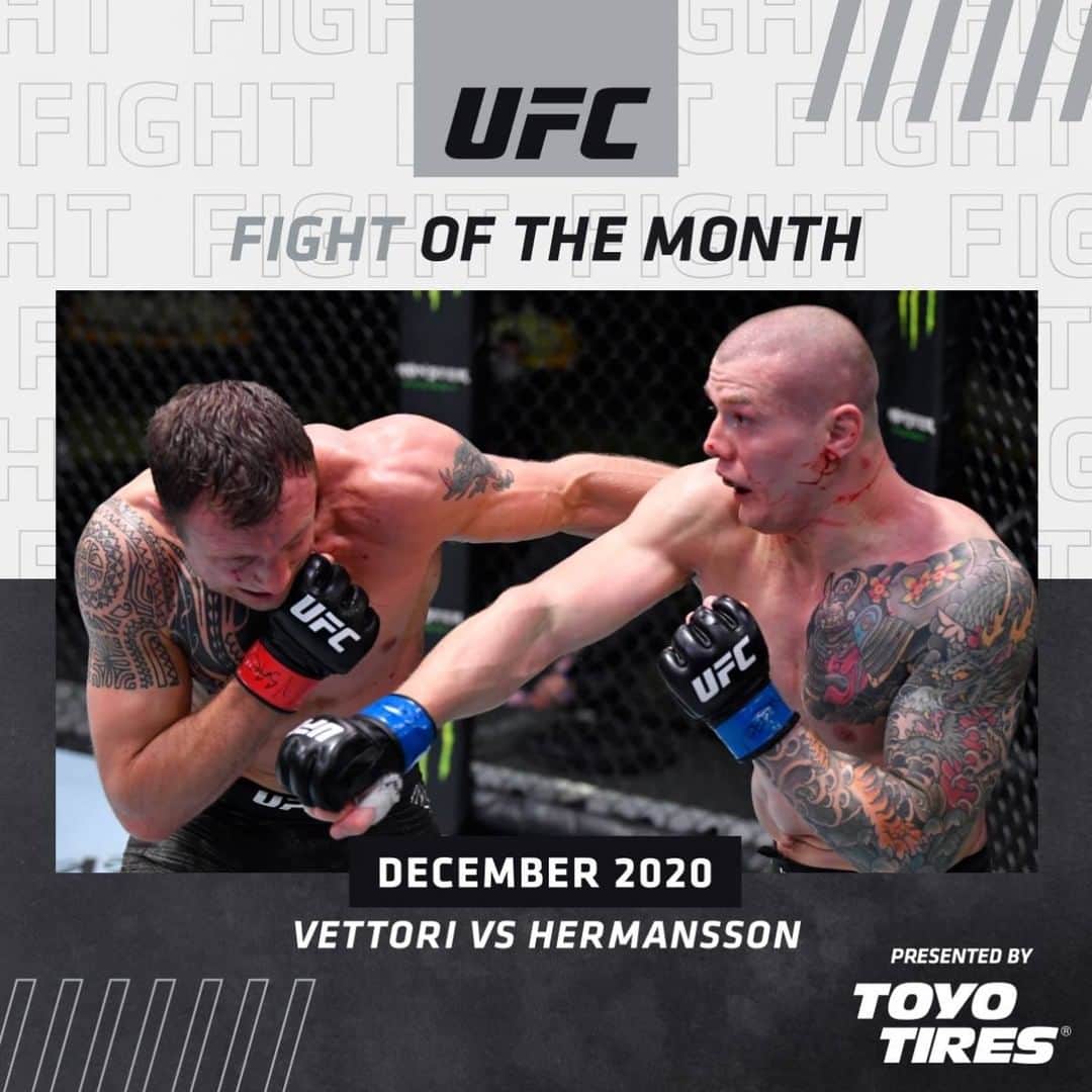 UFCさんのインスタグラム写真 - (UFCInstagram)「Two Fight of the Nights in December! Which was your Fight of the Month? 🏆」1月1日 3時14分 - ufc