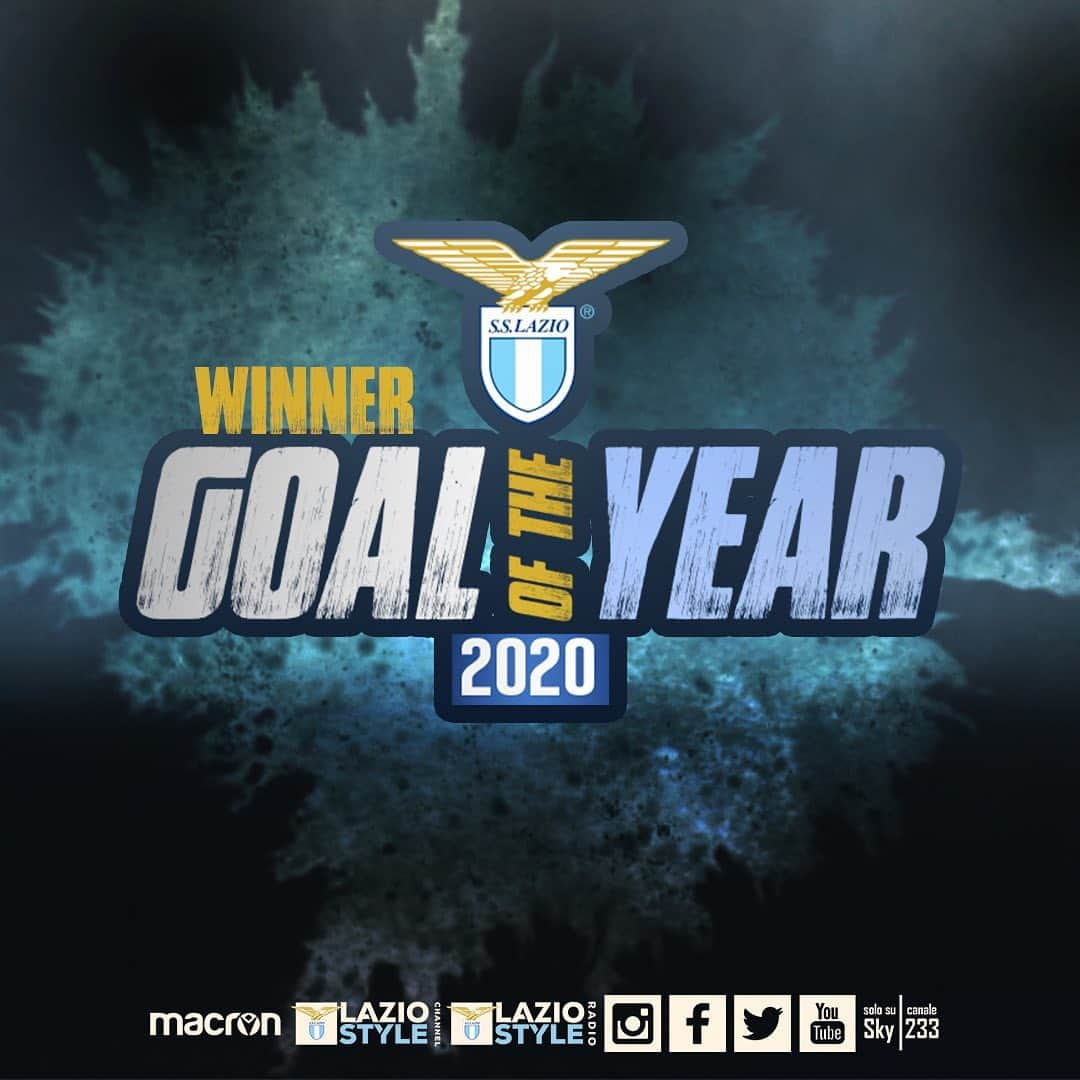 SSラツィオさんのインスタグラム写真 - (SSラツィオInstagram)「🐾🥇 Felipe Caicedo's goal against @juventus has been voted as the #SSLazio 'Goal of the Year'!  #CMonEagles 🦅」1月1日 3時27分 - official_sslazio