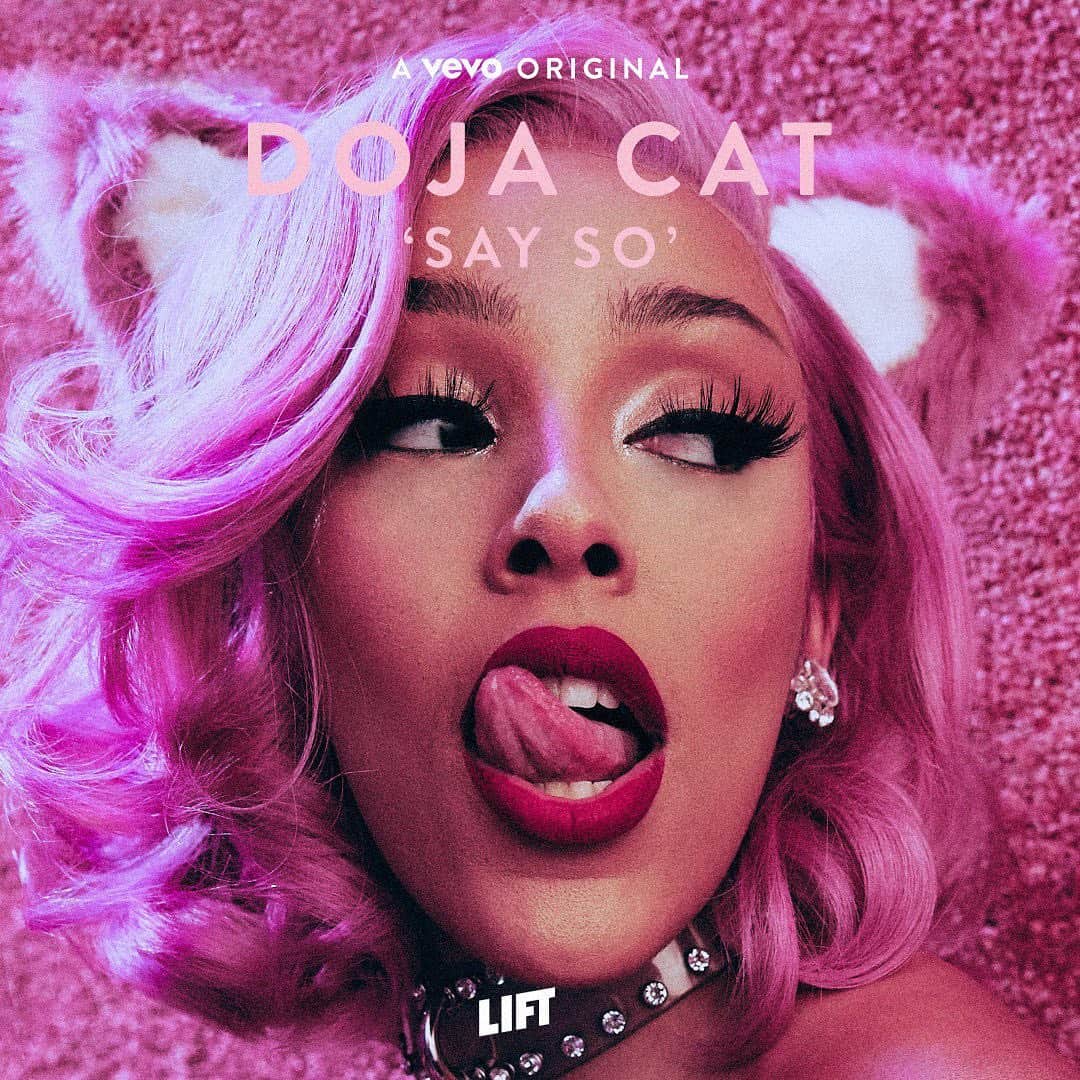 Vevoさんのインスタグラム写真 - (VevoInstagram)「Confirmed: @Dojacat was the QUEEN of 2020! Re-watch the #VevoLIFT performance of her viral hit "Say So" 💖 ⠀⠀⠀⠀⠀⠀⠀⠀⠀ ▶️[Link in bio] #SaySo #DojaCat」1月1日 4時44分 - vevo