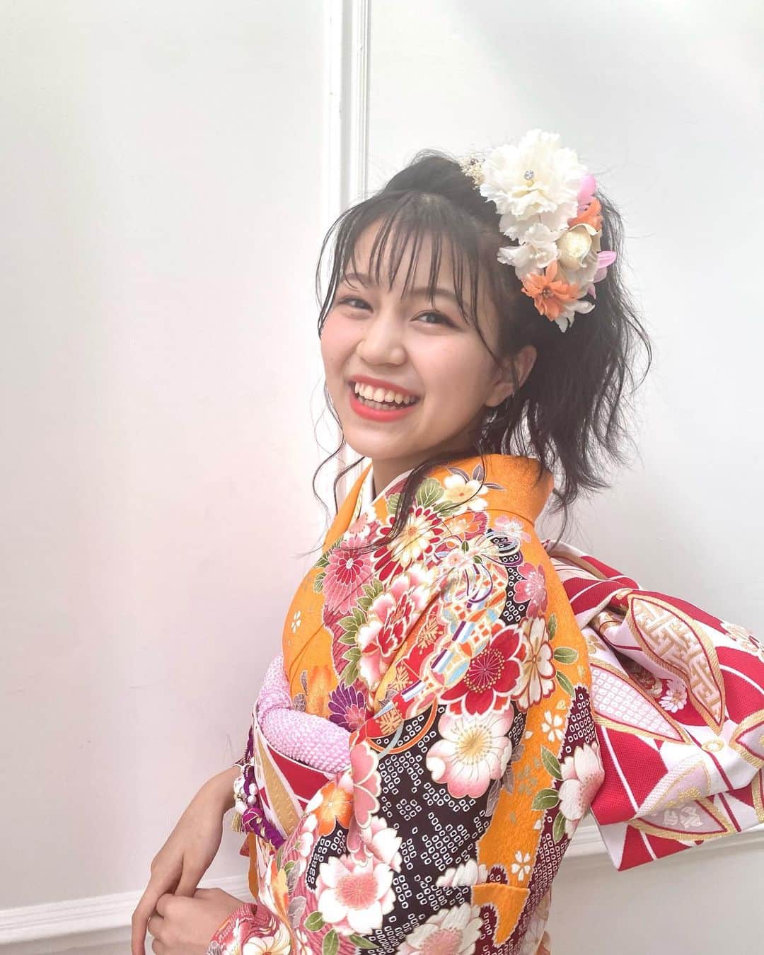 北川花音のインスタグラム：「﻿ あけましておめでとうございます🐮♡﻿ 2021年もよろしくお願いします！﻿ ﻿ 素敵な1年にしよ〜！﻿ ﻿ #2021  #北川花音　#ニコラ　#nicola」