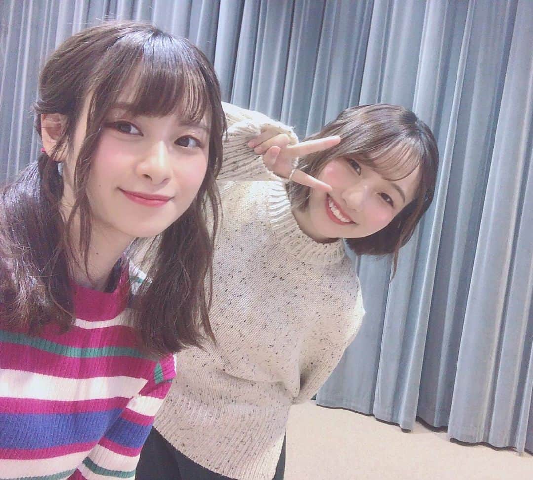 宮本侑芽のインスタグラム：「. かーーおりんりん  #前田佳織里 #宮本侑芽」