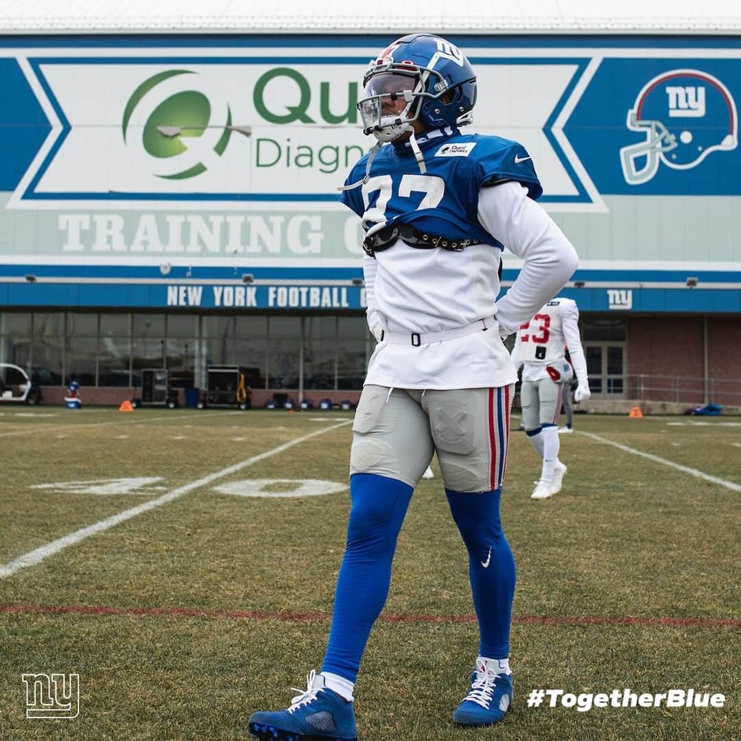 New York Giantsさんのインスタグラム写真 - (New York GiantsInstagram)「Finish the year strong 😤   #TogetherBlue @questdx」1月1日 6時00分 - nygiants