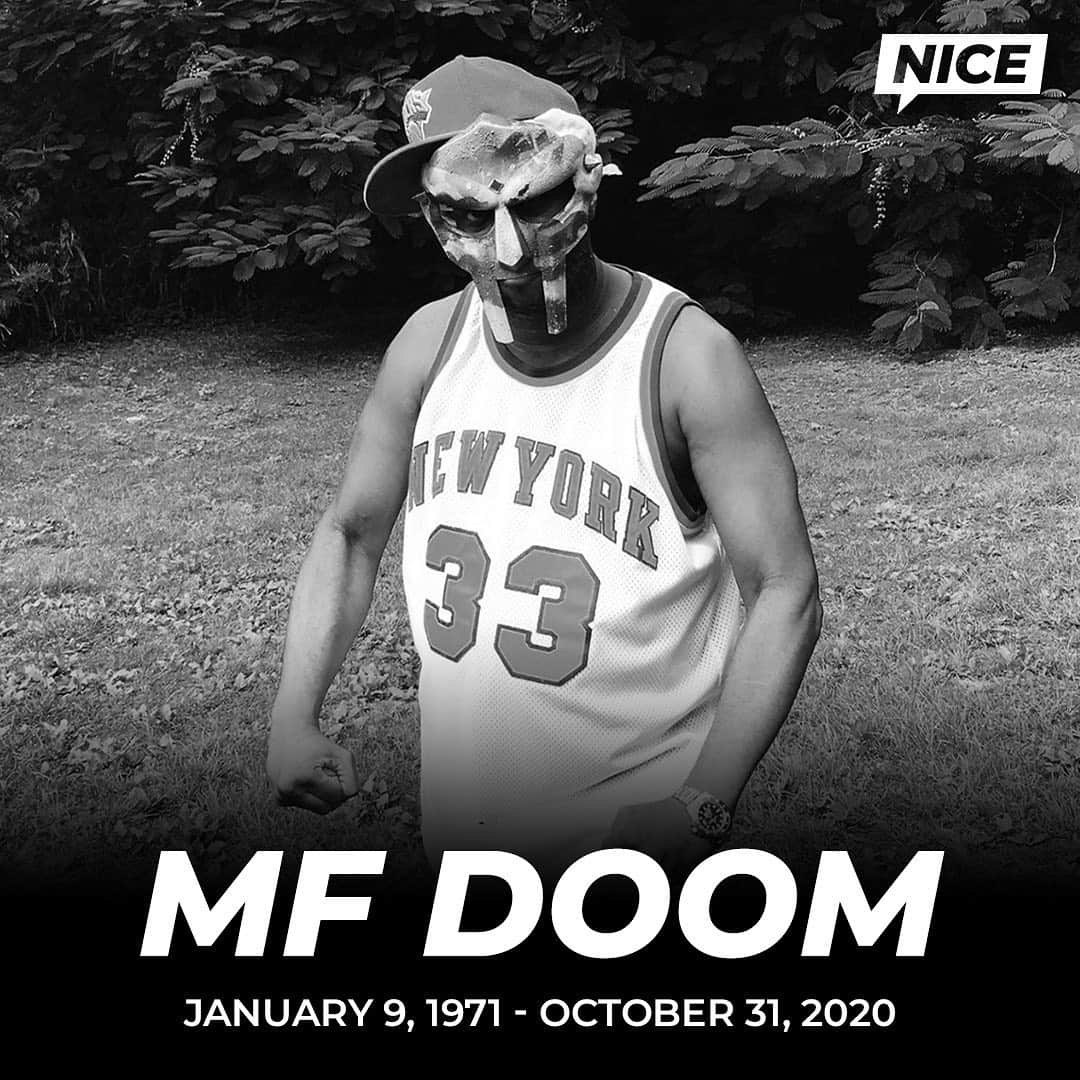 Nice Kicksさんのインスタグラム写真 - (Nice KicksInstagram)「RIP MF DOOM. ALL CAPS 🕊」1月1日 7時18分 - nicekicks