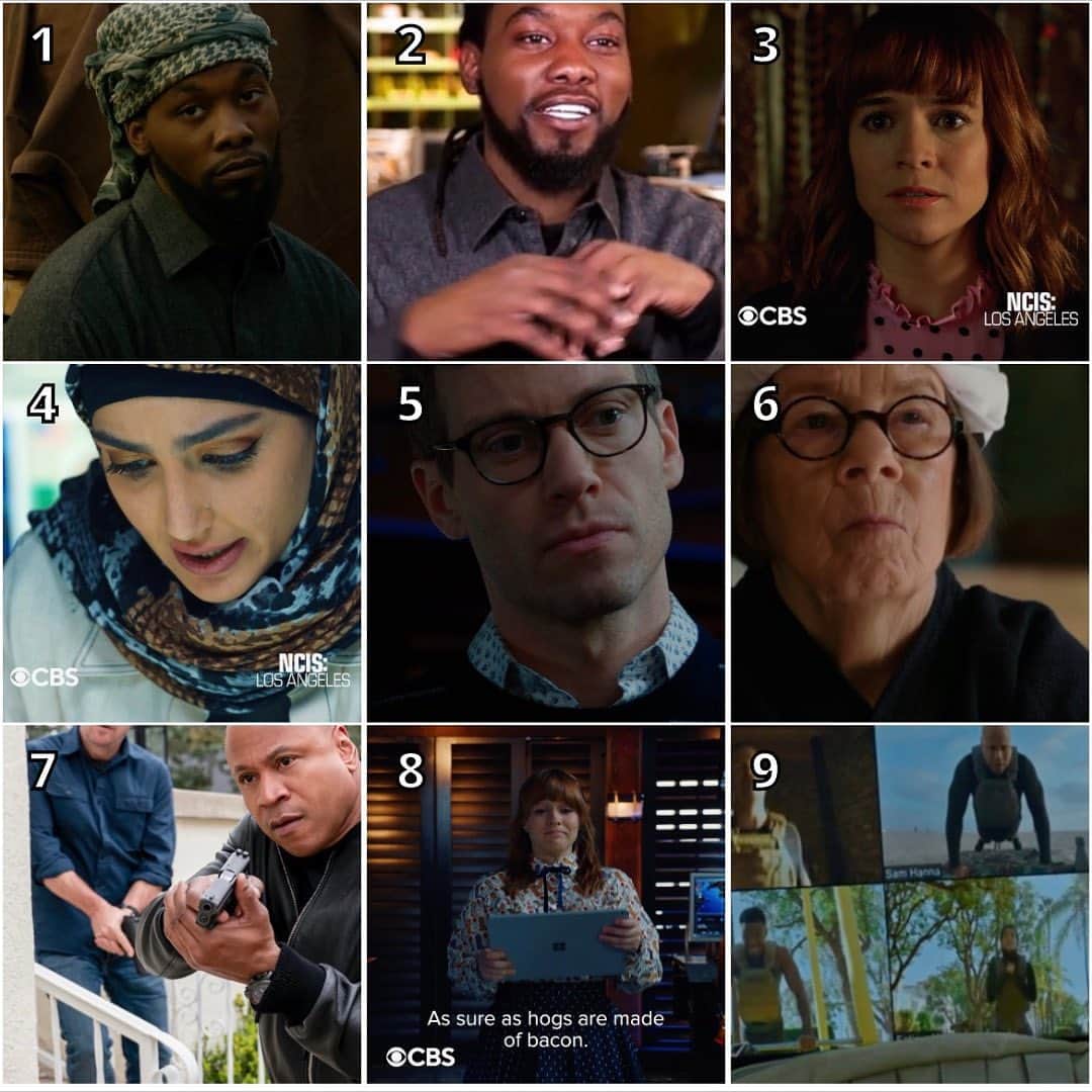 NCIS:LA 〜極秘潜入捜査班のインスタグラム：「What was your favorite #NCISLA moment from 2020? #top9」